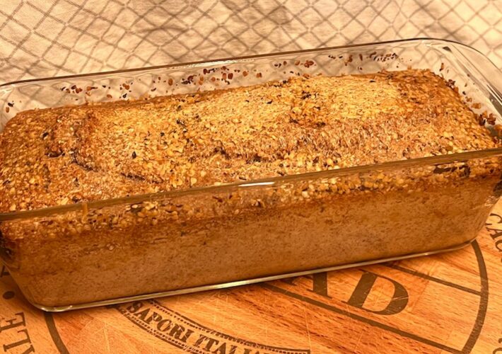 Eksperymentalny chleb gryczany domowej roboty