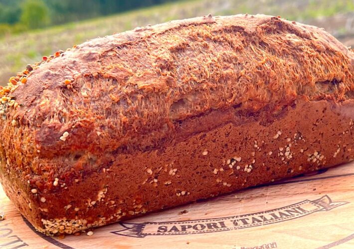 Przepis na chleb orkiszowo-konopny na babce płesznik…